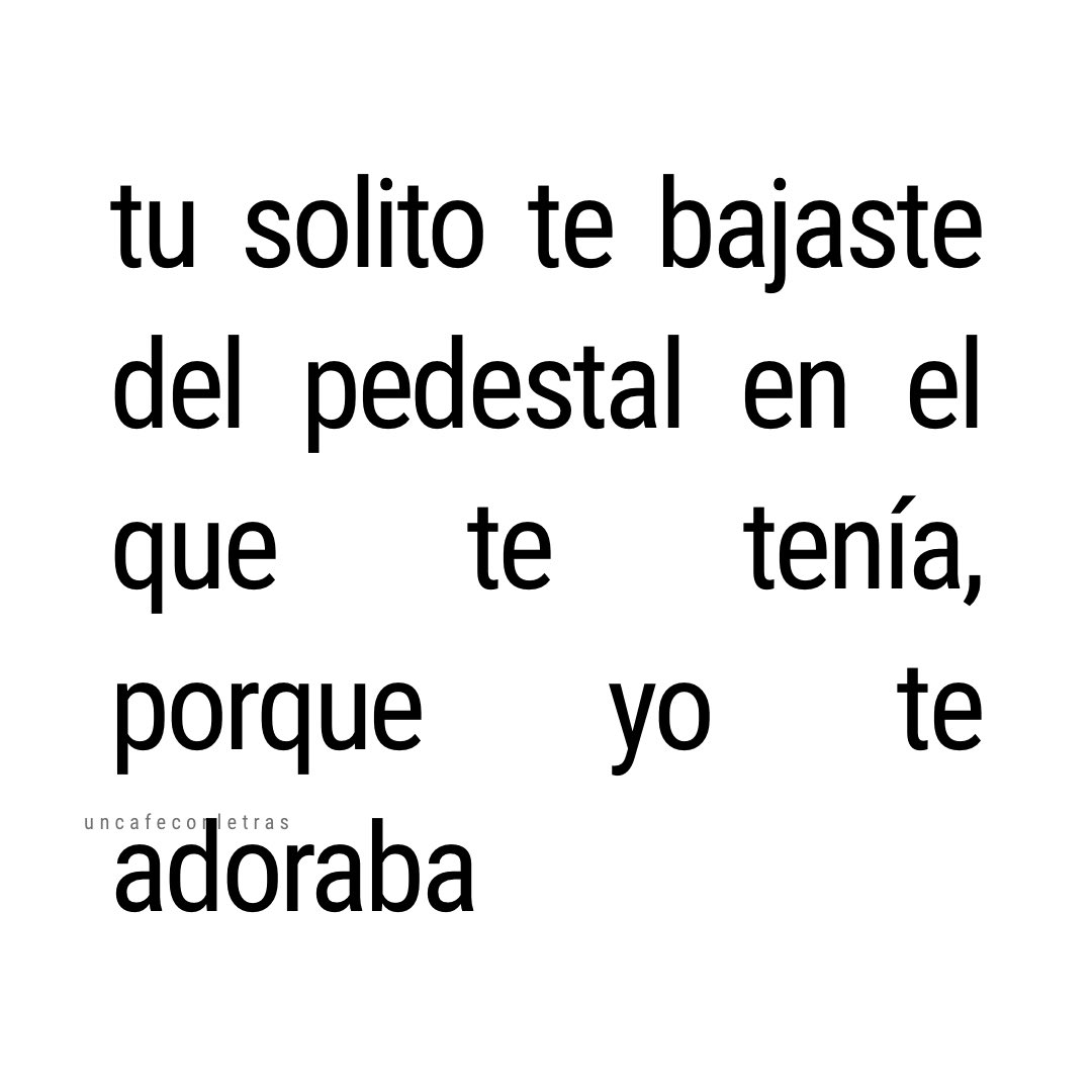Un café con letras tweet media