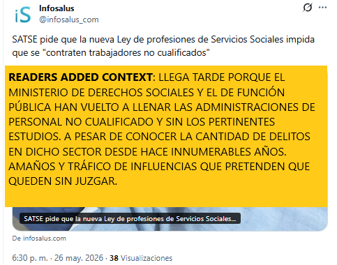reesyarees's tweet photo. @fape_fape @FeSPeriodistas @aprensamadrid @investigate_es @fiscal_es @DefensorPuebloE @AquienDefiende @centre_IRIDIA @sira_centro @amnistiaespana @apdhe @Nosomosdelito @pbustinduy @sirarego @suker778 @SaizElma @SinRacismoGob @Yolanda_Diaz_ @_anaredondo_ @sanchezcastejon @rosa_mr_ @RafaEscudero1 @desdelamoncloa @ObservaDESCA @ObetiEtica @RegularizacionY @AlternativasNo2 @noviolentas @UCFRcat @Capitan_Swing @_Maria_Dantas_ @Tyrexito @empleogob @inclusiongob @interiorgob @MSocialGob @DelGobVG @Junta_Ex @TSJEXT @RTVE_Ext @NotisJuridicas @PoderJudicialEs @policia @guardiacivil @UNSRVAW @oscarlopeztwit Servicios Sociales son un gran ejemplo de #corrupción y enchufes "a la española". Desde filósofos y conserjes haciendo de "educadores sociales" hasta afiliados de...firmando informes sin cualificación. #Justicia y reparación para las víctimas. #unitedagainstcorruption #HelpSpain https://t.co/FSLBmf0CB4