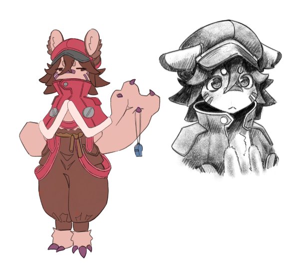 DeOsimUs's tweet photo. sketches of varying degrees of antiquity.^^

btw, I still haven't come up with a name for this character, and I've always had trouble with that. -_-
#メイドインアビス #miabyss #MadeinAbyss #OC https://t.co/zMqkpx3AiQ