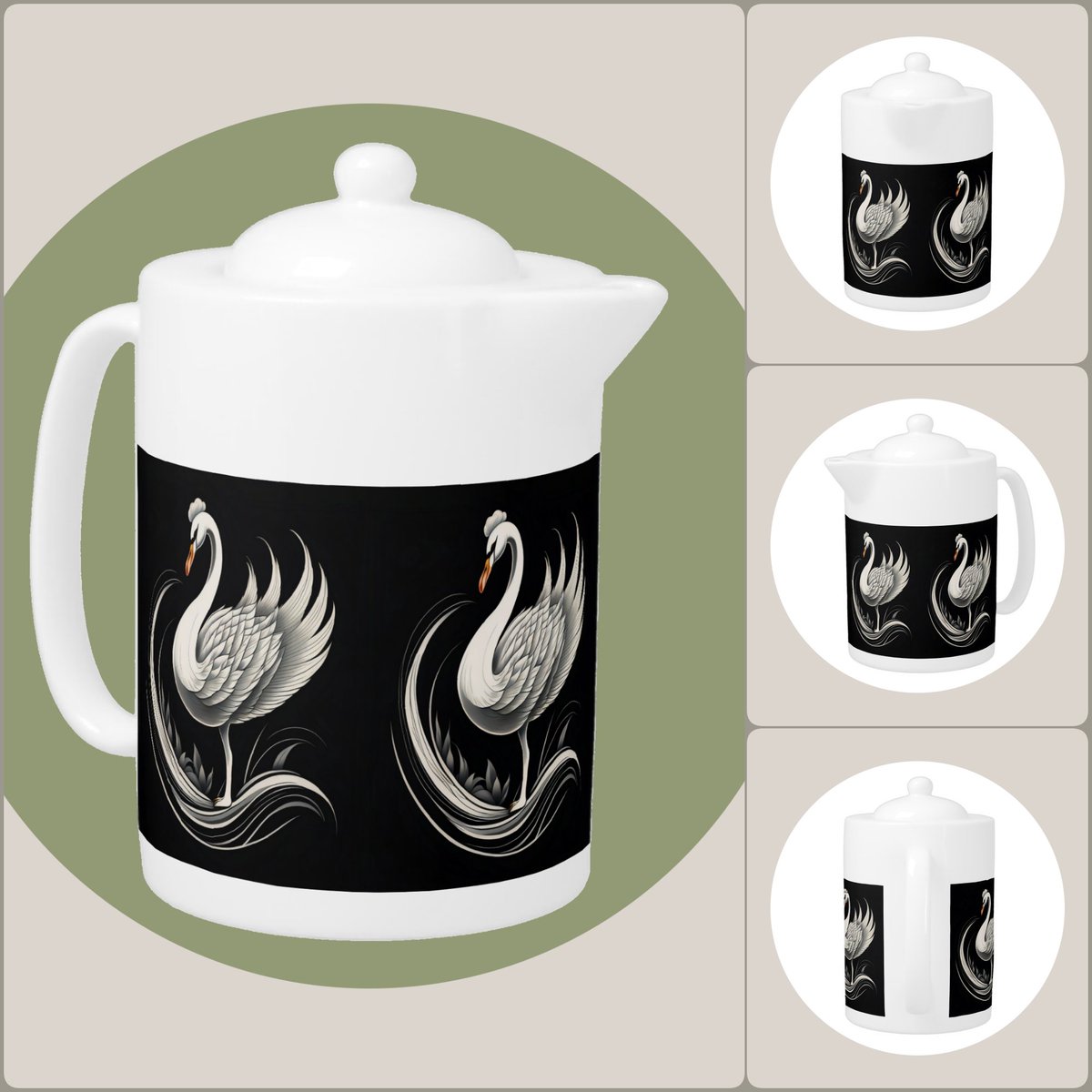 ArtFalaxy's tweet photo. Concordia Teapot~by Art_Falaxy~
~Pour, Serve &amp; Delight~
#artfalaxy #art #zazzle #teapots #bevarages #pitchers #jars #porcelain
-
🟣 https://t.co/QttxJEGhmE
Collection: https://t.co/lOuF6JndrR https://t.co/seUiF7pOhD