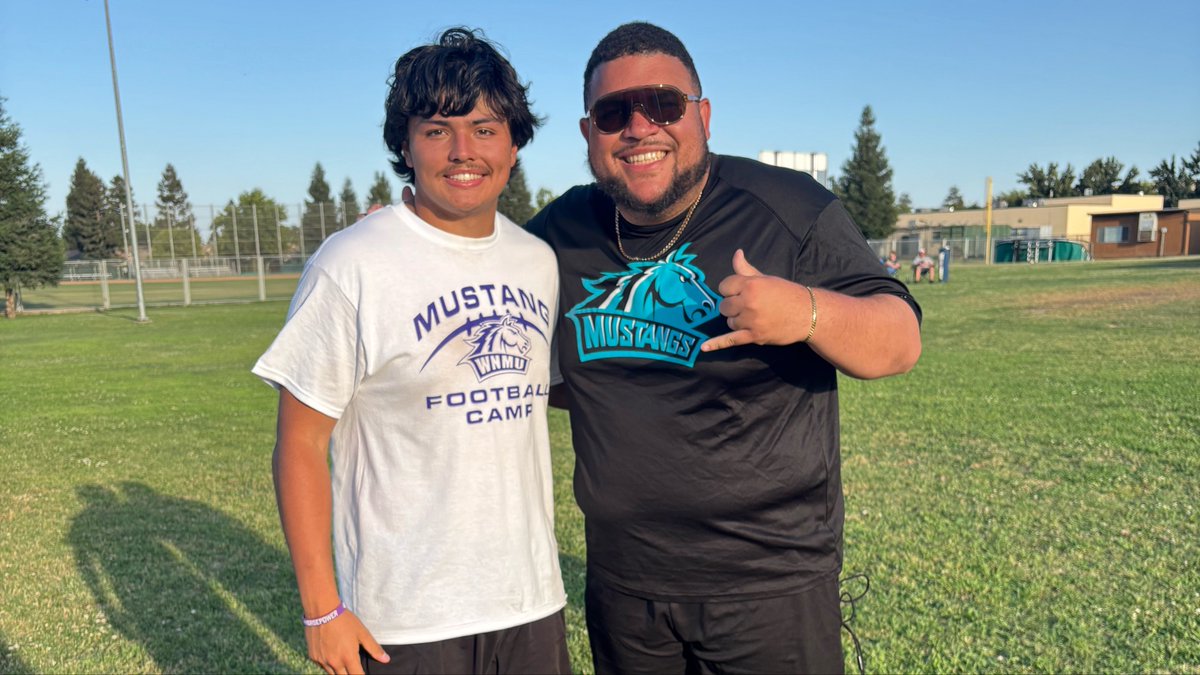 IsaacAnderson09's tweet photo. Had a GREAT CAMP yesterday with @WNMUFootball 🐴 SPEED. KILLS. 💥

Thank you @CoachAPatterson  and @Coach_BHickman for the WORK‼️

#CAMPSZN27⛺️ | #RAREBREED https://t.co/I9QB4TyoAB