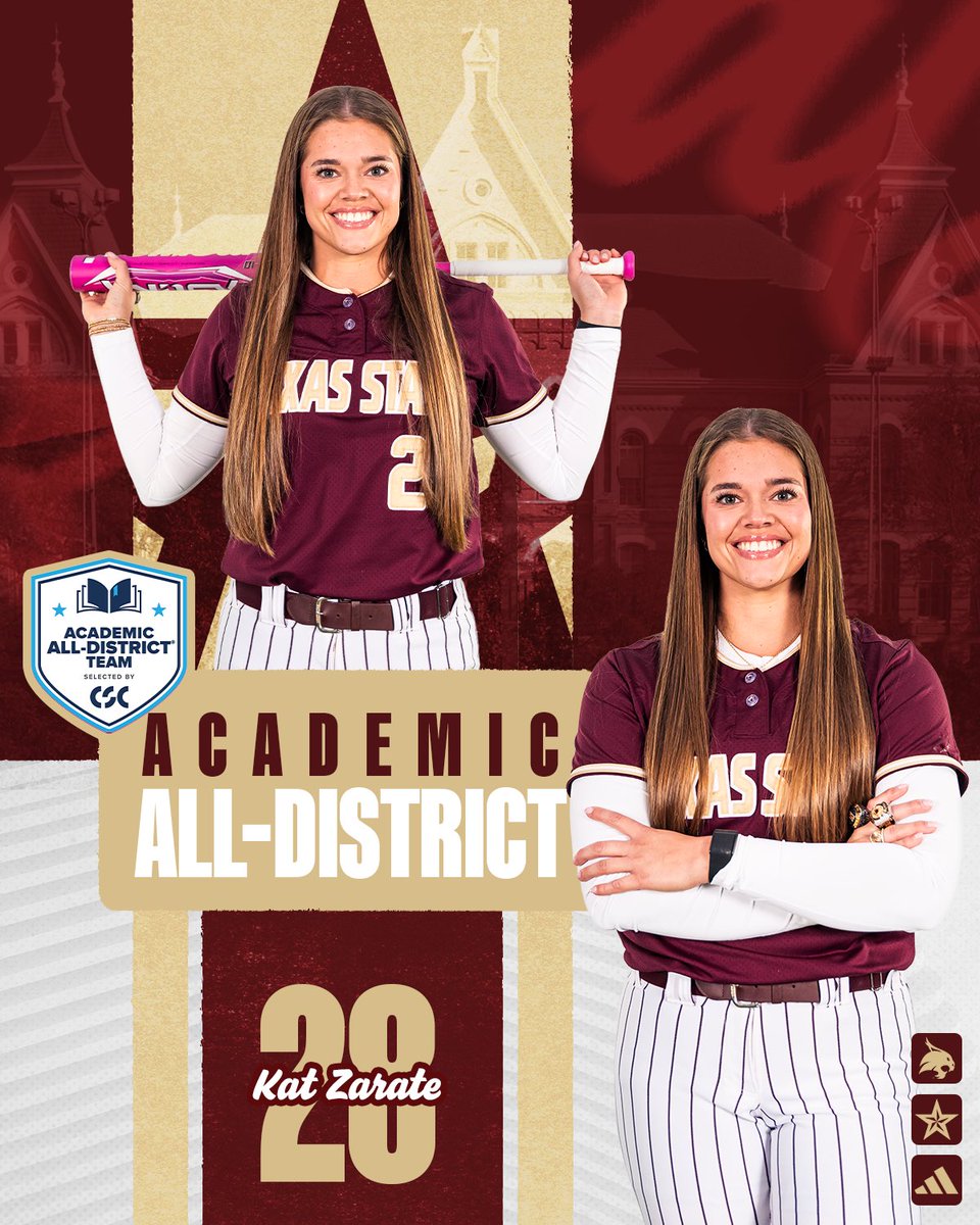 Texas State Softball tweet media