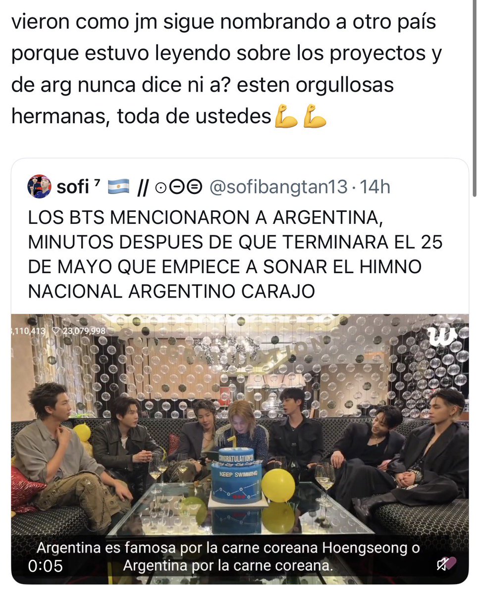 maite va a ver a bts tweet media