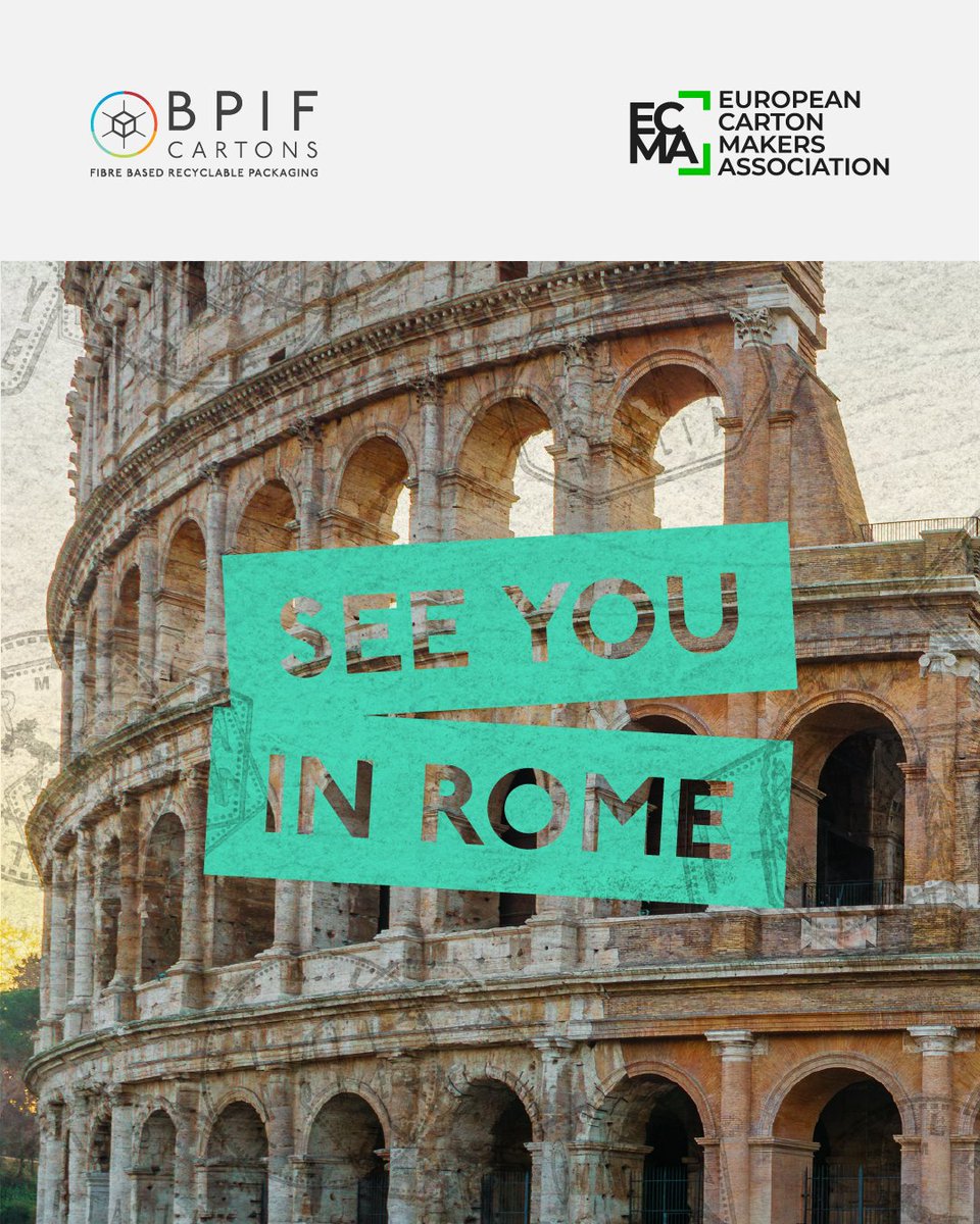 BPIFCartons's tweet photo. We’re looking forward to ECMA Congress 2026 - a key cartonboard event.

A great chance to connect, share insights and explore the future of fibre-based packaging.

See you there: https://t.co/NGuzQXmHXb

#ECMA #PackagingIndustry #Cartonboard
@ECMAProCarton https://t.co/DXem1mOPO0