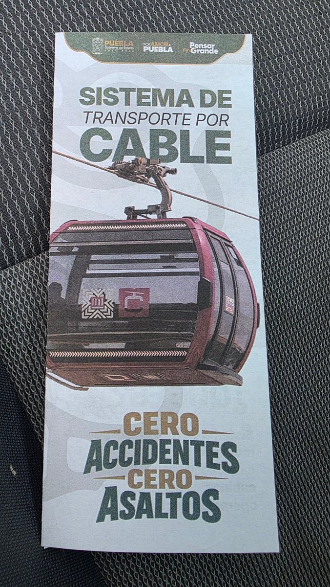 kikinslash's tweet photo. @alonso_tyrion @JLG_PARRA @HeraldoPue Ya hasta publicidad están dando en las calles, no entienden que no queremos el cable bus. https://t.co/JNnvmO9OGr