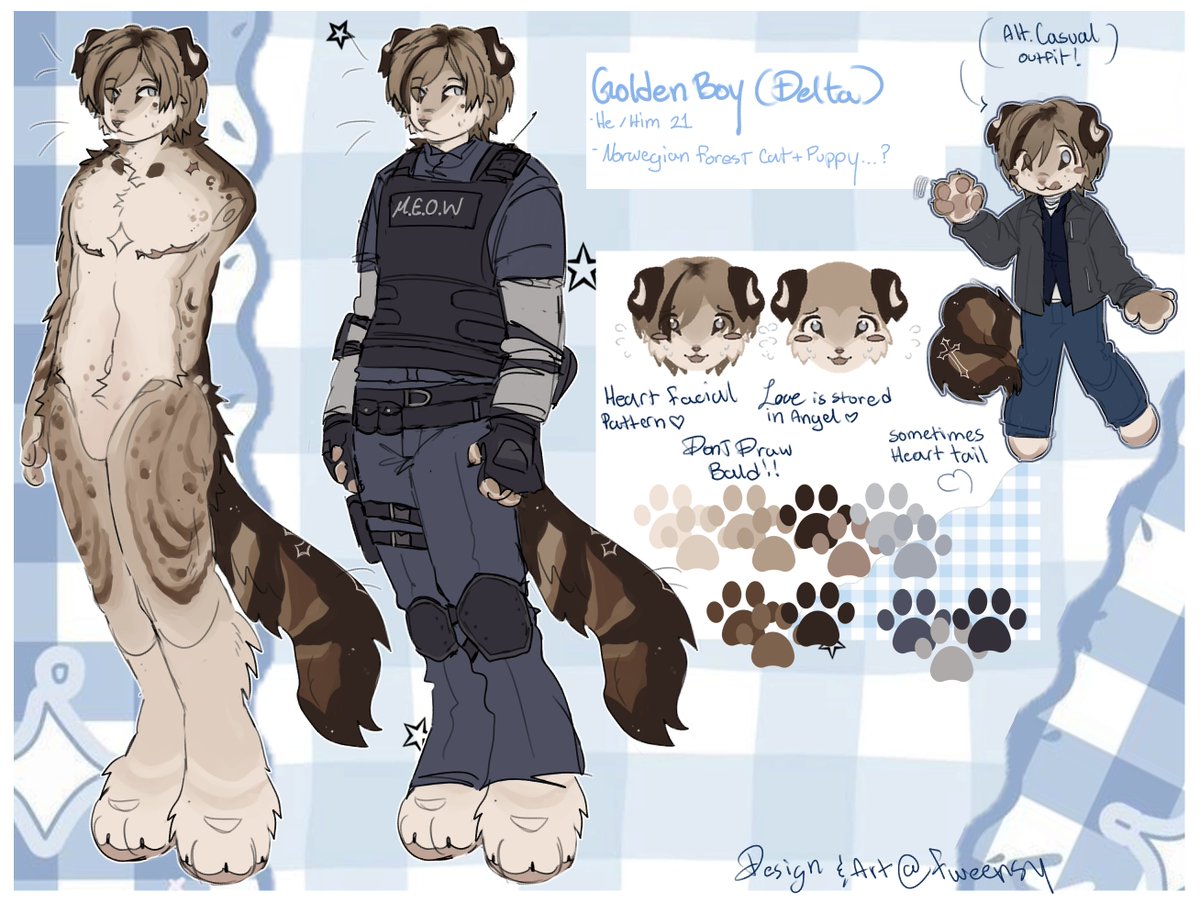 Fweensy's tweet photo. Rookie, reporting for duty ! 🐾
#residentevil #leonkennedy https://t.co/EYQ2aKGhyo