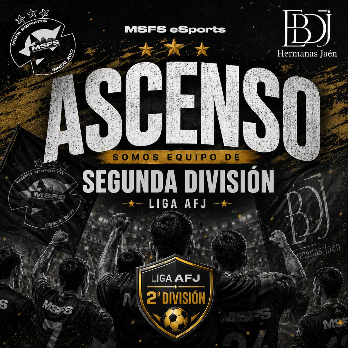 Seergius19's tweet photo. Pues ya lo podemos decir a falta de 5 jornadas, SOMOS EQUIPO DE SEGUNDA @AFJSpain enormes mis niños @MSFSesports ❤️❤️ https://t.co/lGCESEXFk7