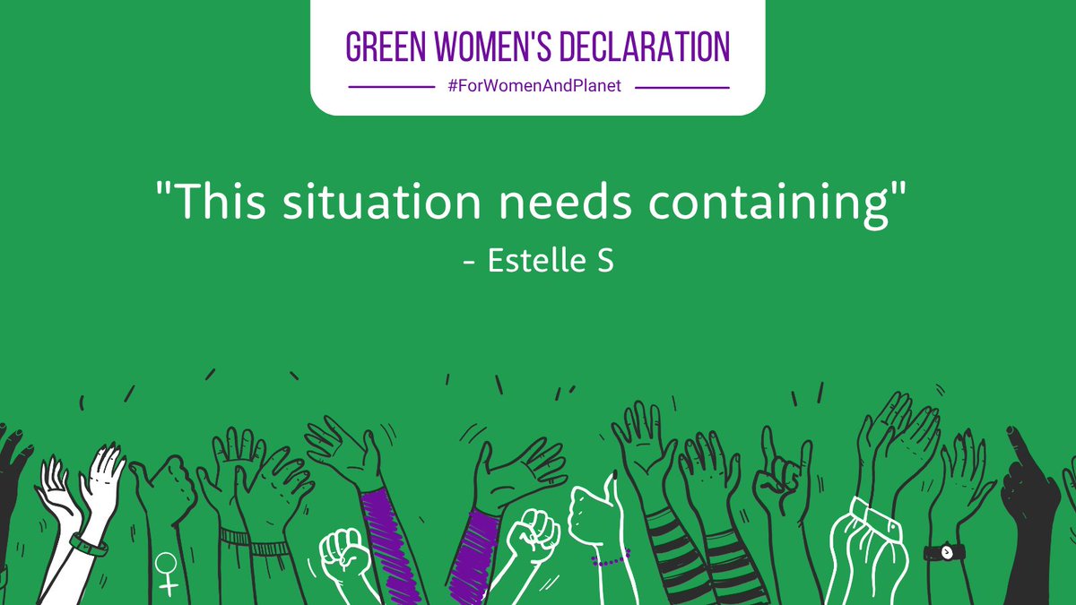 Green Women's Declaration tweet media