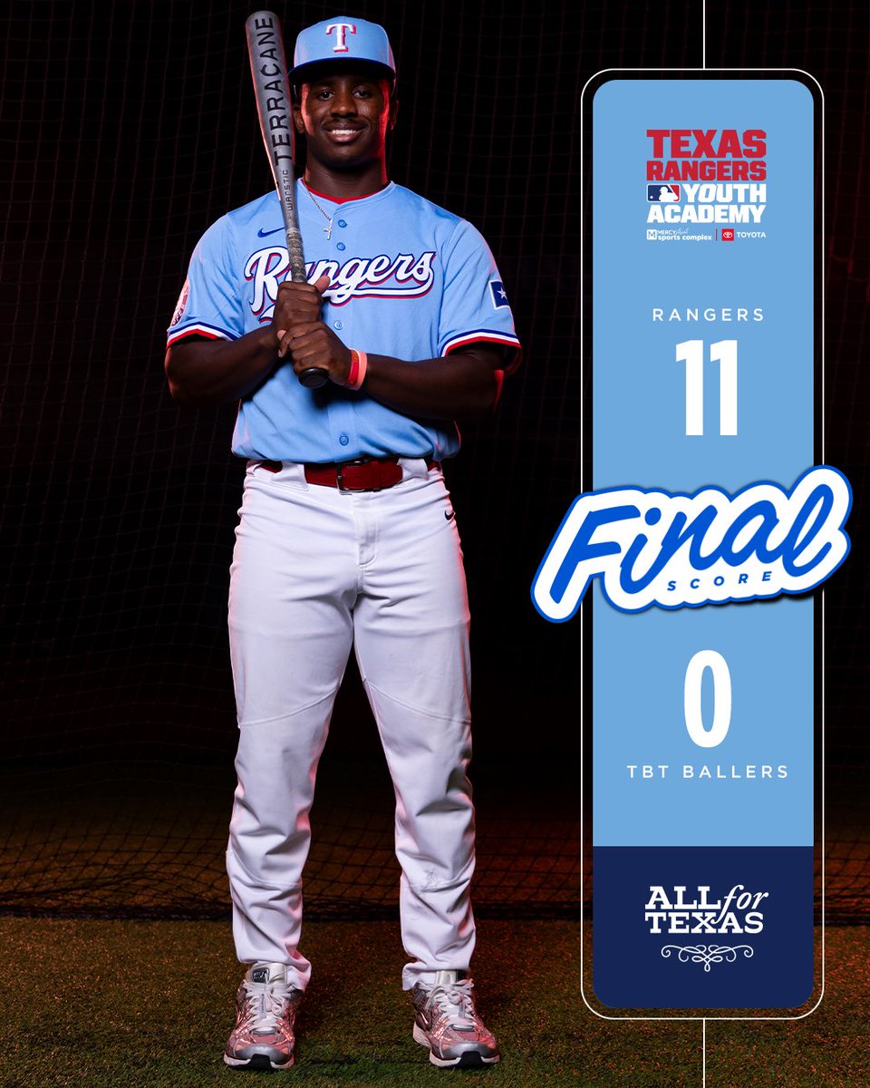 Texas Rangers Youth Academy tweet media