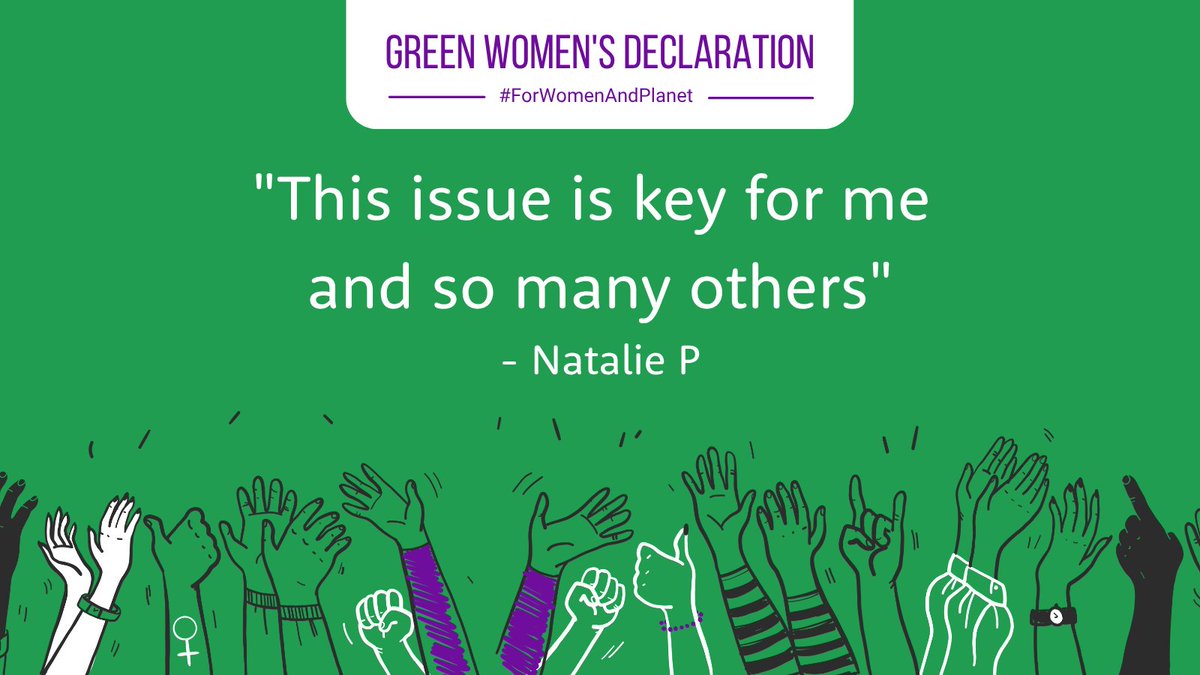 Green Women's Declaration tweet media