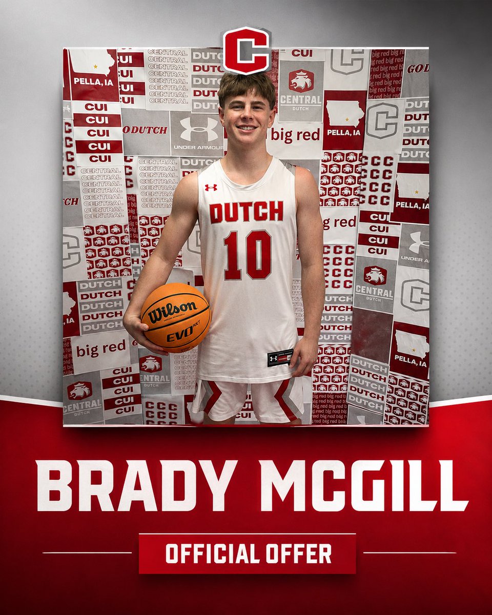 BradyMcGill2's tweet photo. After a great visit and conversation with @CoachCRiordan and @Rschmitt1752. I’m blessed to receive an offer from @CentralDutchMBB!! 

@RCHSBoysBBall @RyanJames_6 @O_Sports_Acad https://t.co/BvZq6lSa44