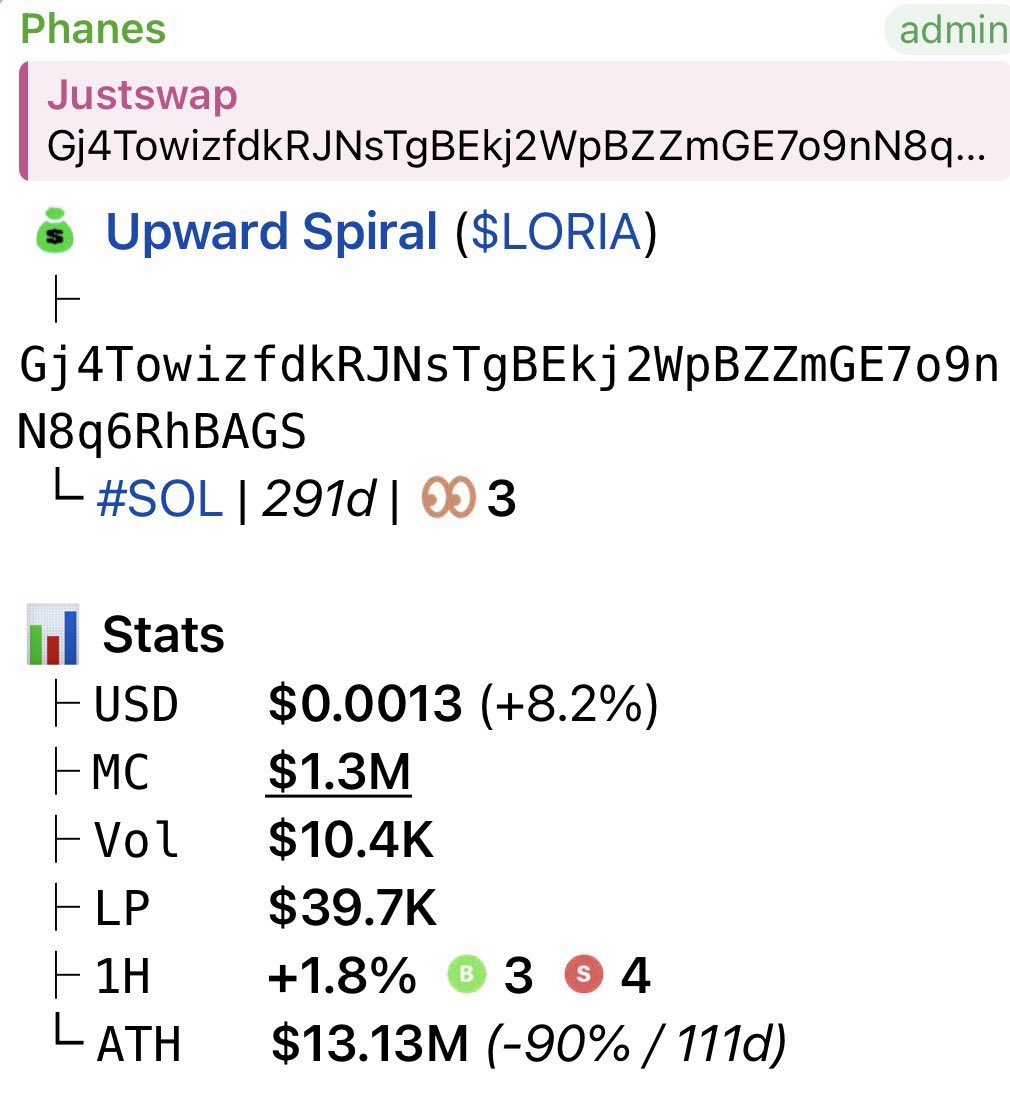 AccExplorer's tweet photo. This coin going back to ATH feels 99.9% certain.

$loria 

Gj4TowizfdkRJNsTgBEkj2WpBZZmGE7o9nN8q6RhBAGS https://t.co/6YGS9dubIX