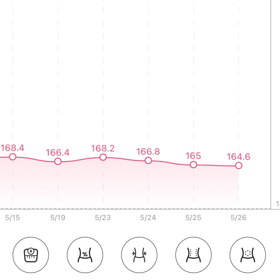 grace₊⊹୨୧. ݁˖ (-112.4/157 lbs) tweet media