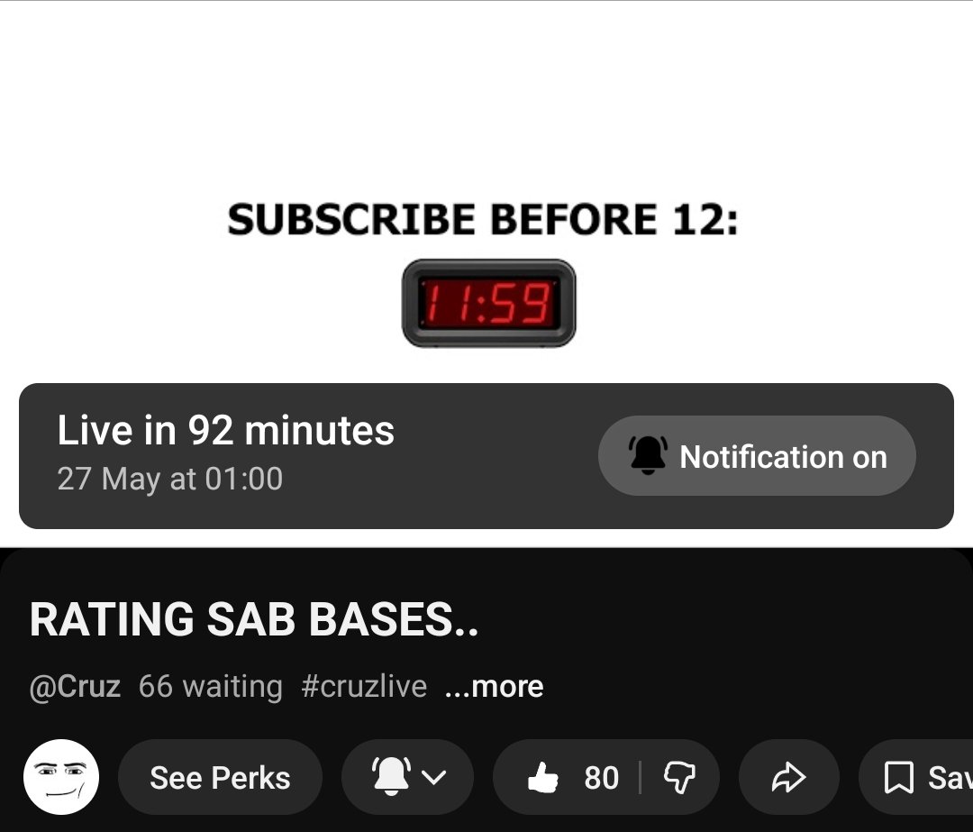 CruzzUpdates's tweet photo. IN CRUZ'S STREAM TODAY HE WILL BE RATING SAB BASES!! https://t.co/fCFVJIUzBU