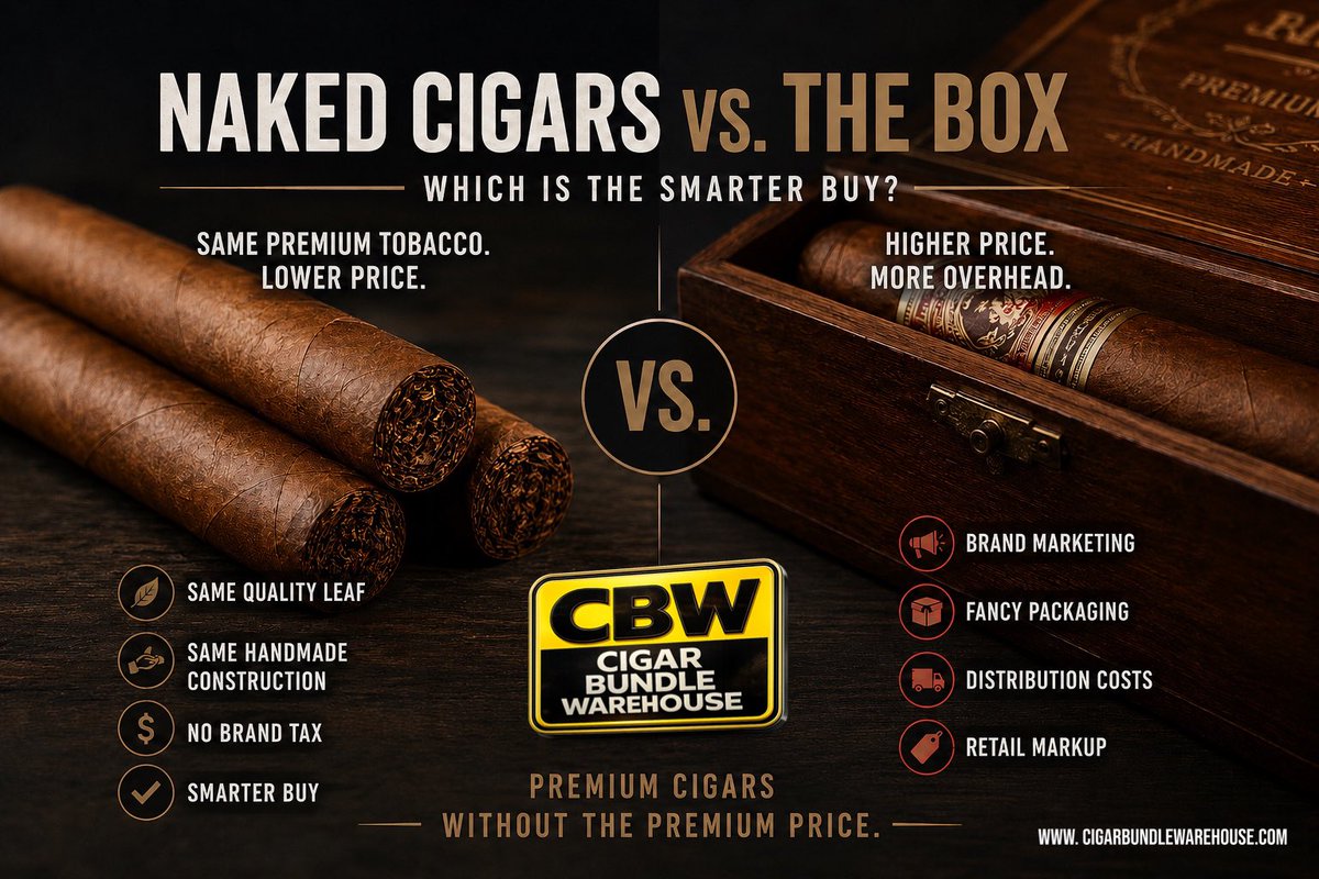CigarBundle's tweet photo. Naked Cigars vs. The Box — Which Is the Smarter Buy?

https://t.co/91AJD5odUQ https://t.co/ewqRwH7uHP