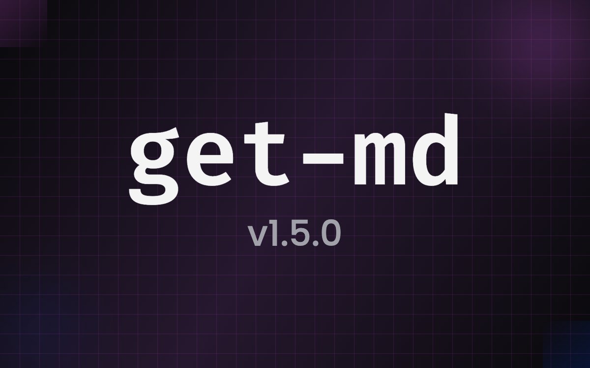 nano_collective's tweet photo. get-md v1.5.0 is out. Pluggable LLM backends, batch + sitemap crawling, RAG helpers, image localisation, HTTP retry/cache, and a 12-bug sweep. 528 tests.

https://t.co/KnN5KSHjsh #OpenSource #AI #LLM https://t.co/i2VZ71S3by