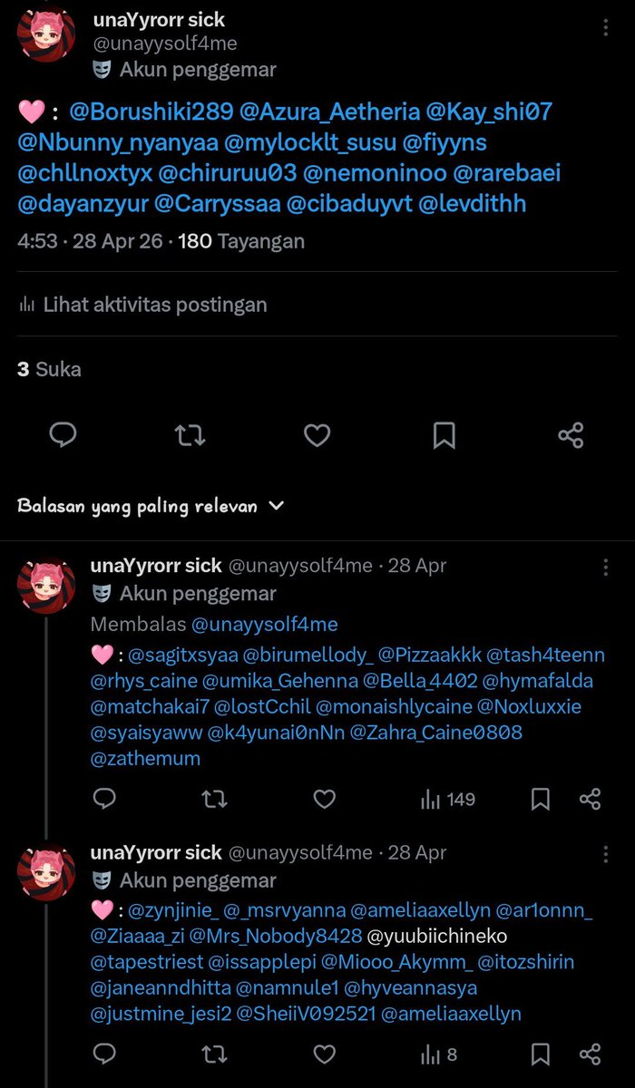 unaYyrorr sick tweet media
