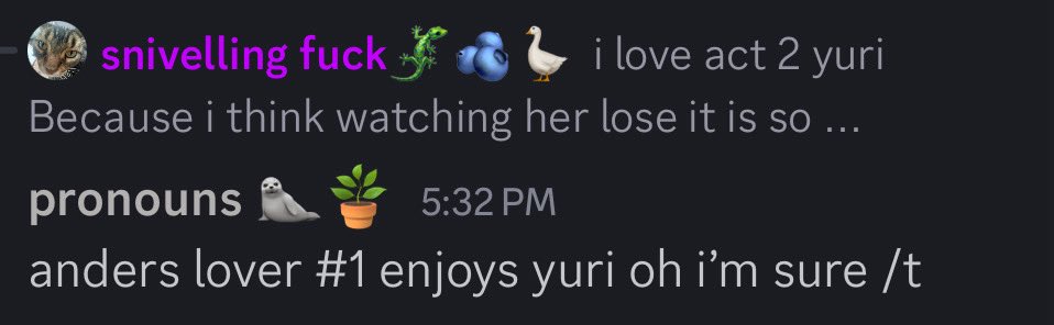 theandersage's tweet photo. watching a therapist play through ddlc and gave my oomf my take on the characters. now what does that mean. https://t.co/SRjw1z8dsK