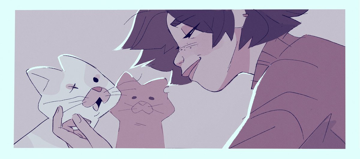 polochka_art's tweet photo. 🐈💜 https://t.co/uyiCjI1rGK