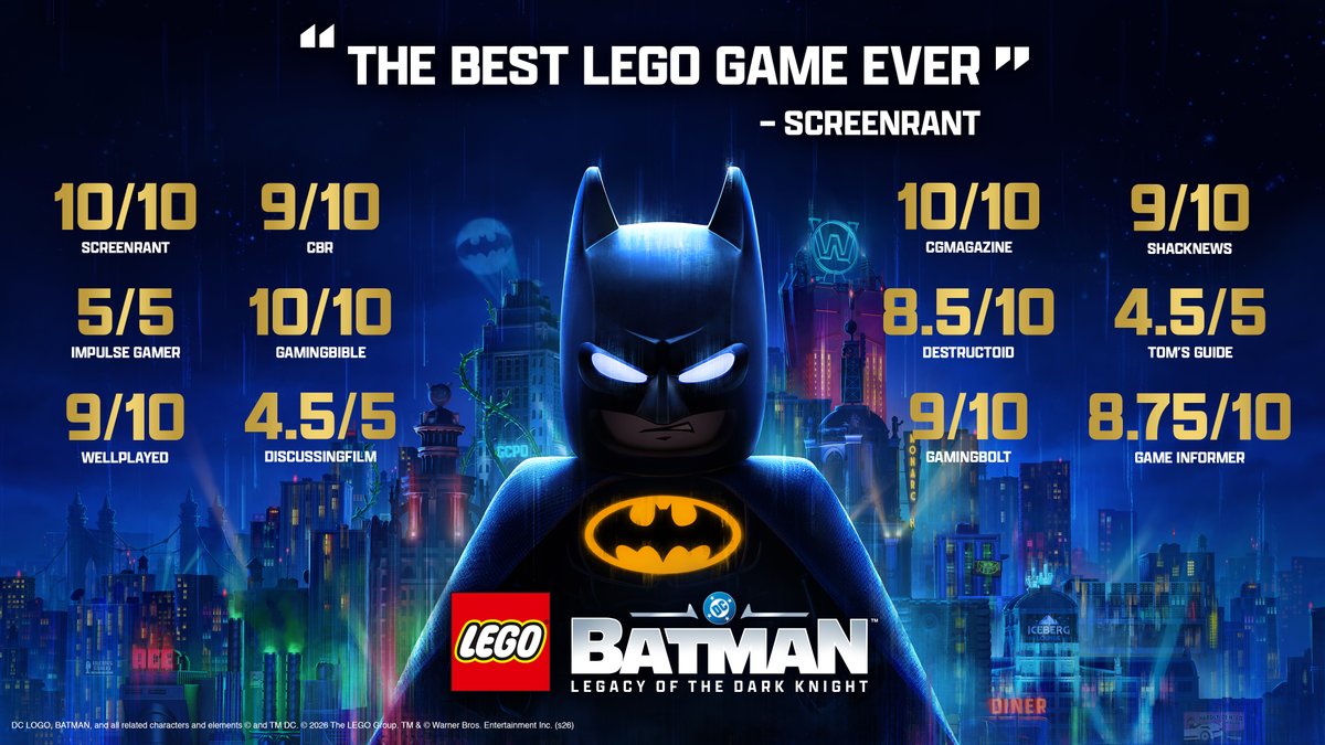 LEGO® Batman™: Legacy of the Dark Knight tweet media