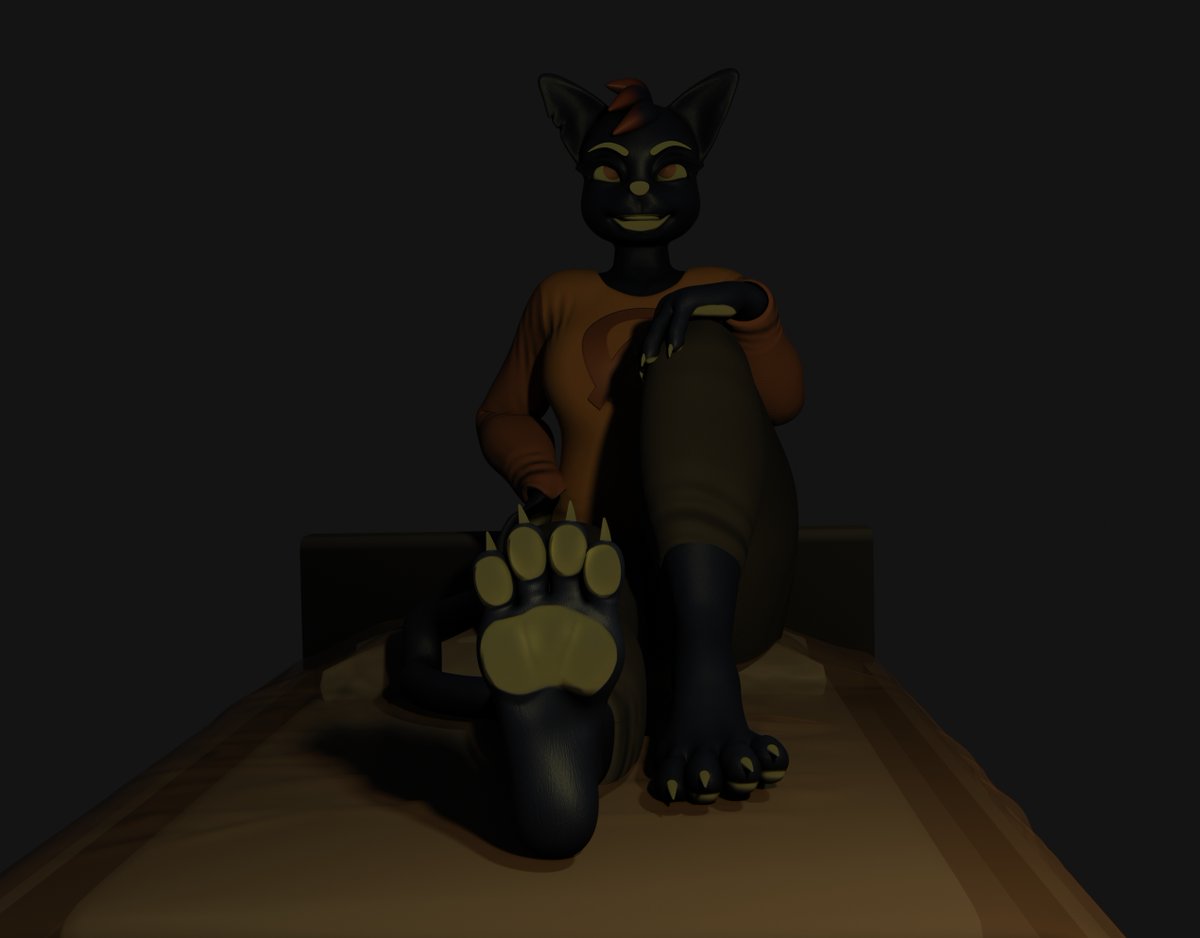 GregDaWolf's tweet photo. Okay! This is my first time trying blender out, but here it is! Hope you all like it!

Mae model is from https://t.co/mSn3ge0Fy5

If it wasn't for it being so beginner friendly, it wouldn't be possible (also available on my FA here: https://t.co/2Kbp5oSxyF) https://t.co/SDw4WfclKH