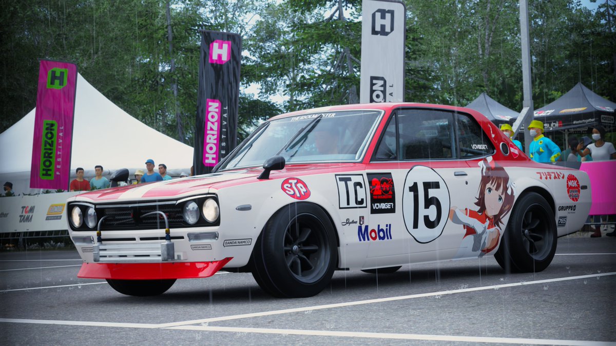 Moko_Giken_UP4's tweet photo. アイマス痛車共有 第6弾

手毬〇イスピR34と春香レーシングハコスカです。
海外ニキよ、待たせて申し訳ない...

【Share Code】
月村手毬：180 230 863
天海春香：108 195 863
#ForzaHorizon6 https://t.co/ELwgkfkb2f