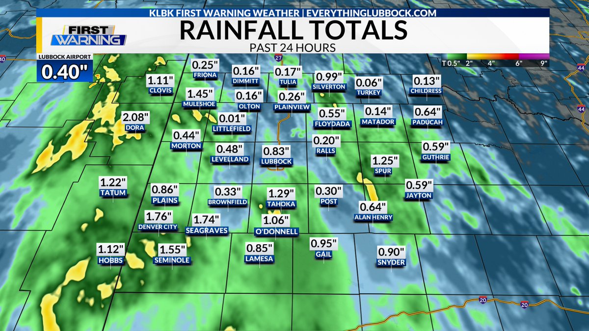 KLBK Weather tweet media