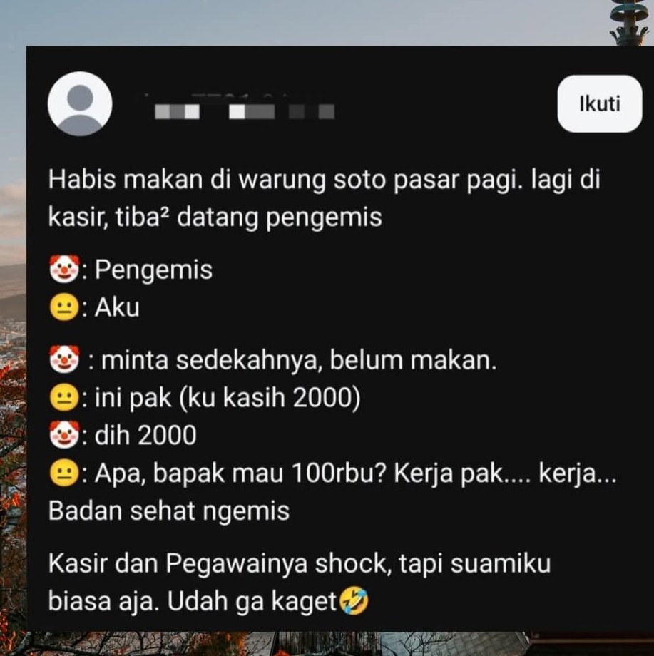 Ketawa itu GRATIS 🛩 tweet media