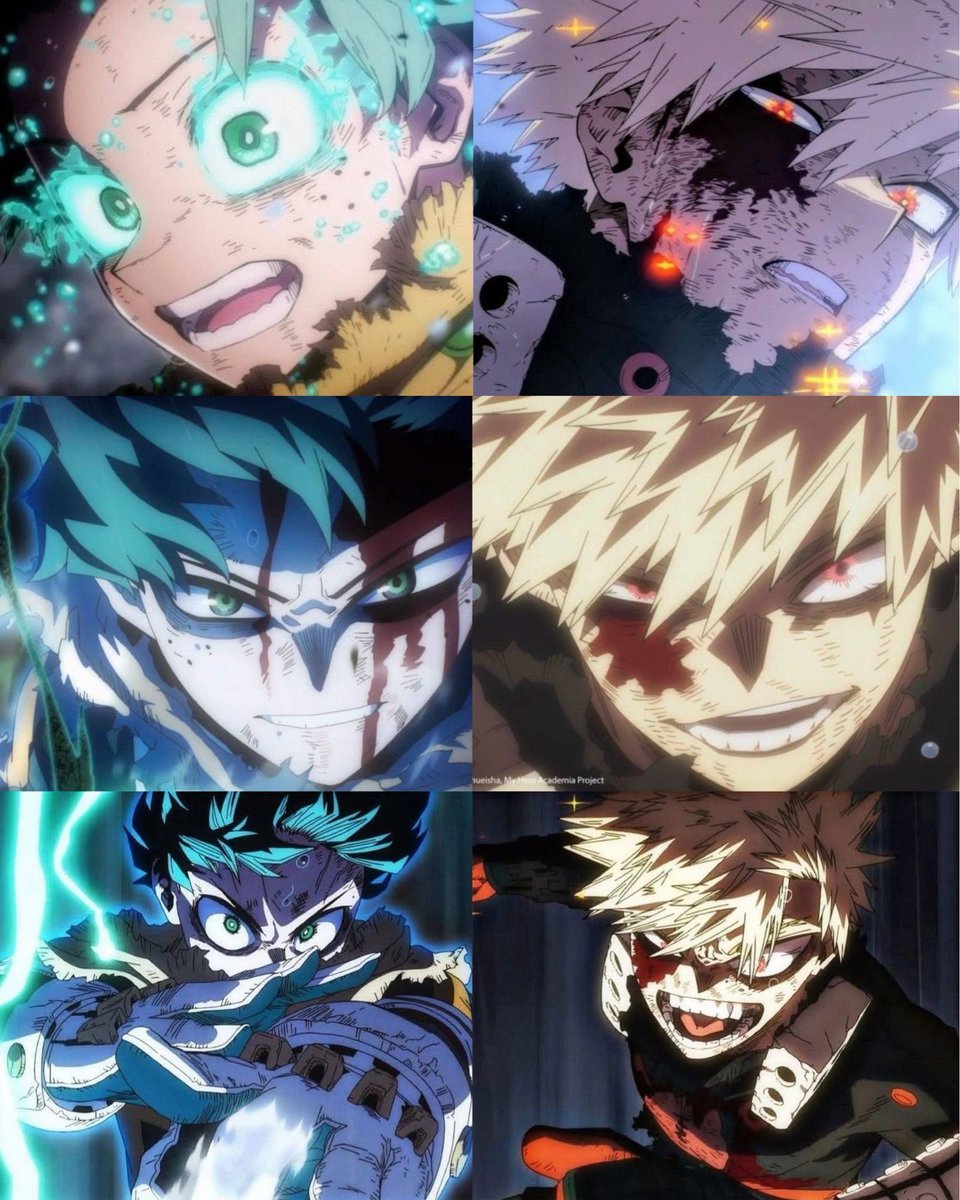 animeposts's tweet photo. The greatest duo in MHA https://t.co/Q6bXNGBHbM
