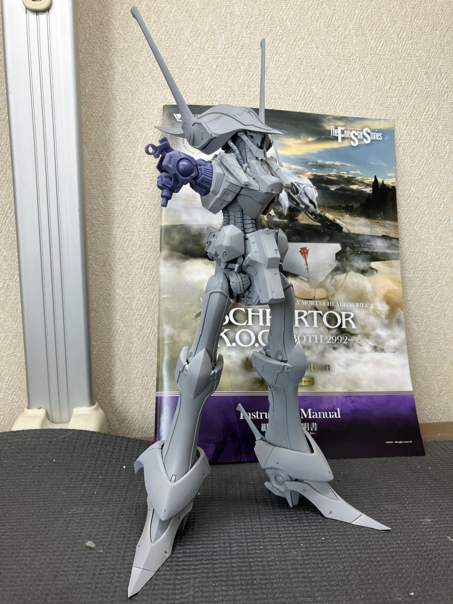 RA58132047's tweet photo. シュペルタールン
　腕制作中です。
 #FSS_jp https://t.co/qLKu9Dbtrr