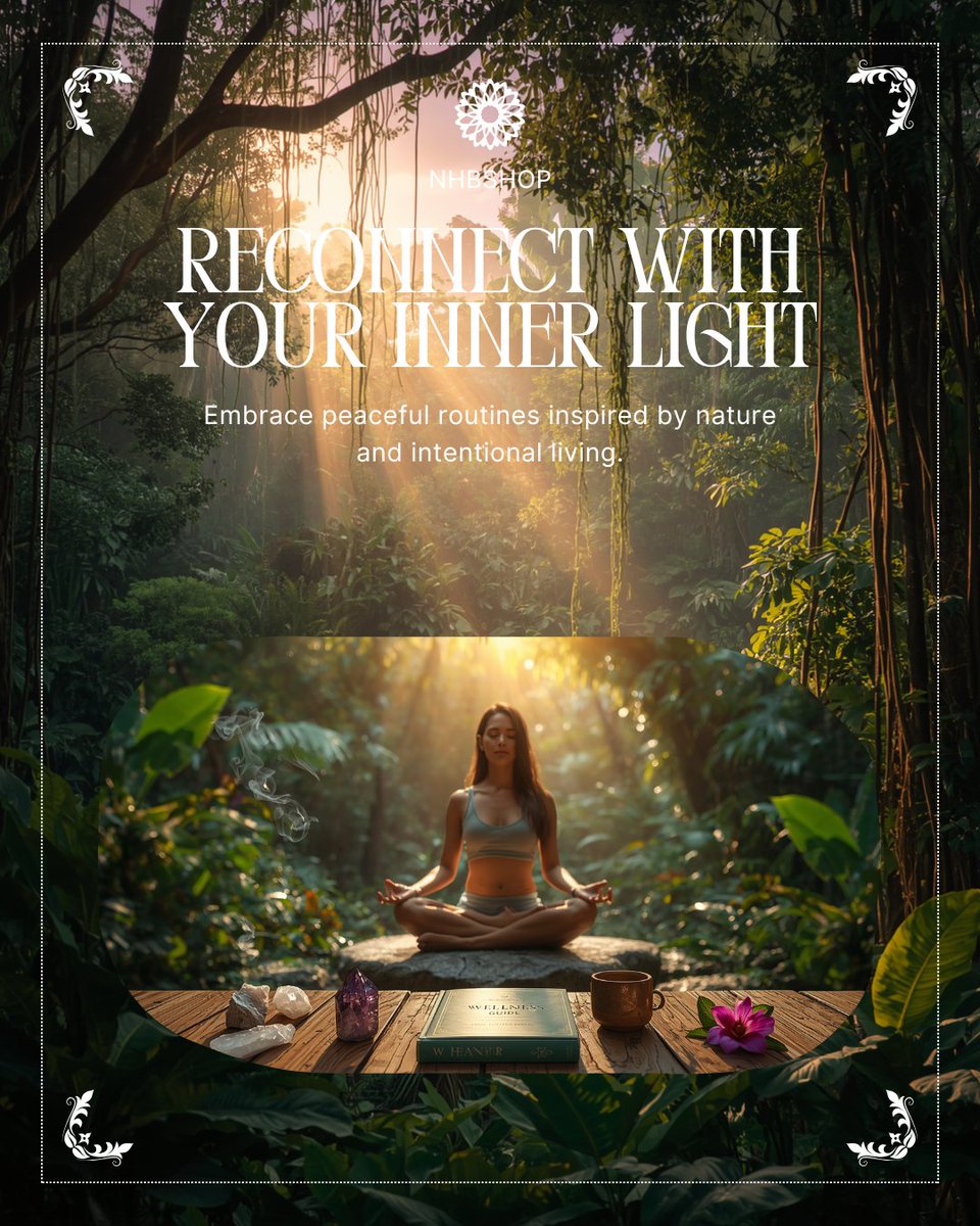 Elcaretuco's tweet photo. 🌿 HOLISTIC WELLNESS RESET – The Complete Dieta Guide

Transform your body, mind, and spirit with this beautifully designed 6-page digital guide inspired by sacred Amazonian healing traditions.

What's Inside:✨ Complete dietary reset protocol (1-2 weeks) ✨ Foods to avoid & embrace for deep cleansing ✨ Sample daily meal plans with clean, nourishing recipes ✨ Holistic wellness guidelines for meditation, rest & nature connection ✨ Sacred geometry-inspired design with calming jungle aesthetics
Perfect For:• Anyone seeking a mindful dietary cleanse • Spiritual seekers preparing for meditation retreats • Those drawn to plant-based, Amazonian wellness traditions • Anyone wanting to reset their relationship with food and self
Design Features:🍃 Elegant, minimalist layout with deep greens, earth tones, gold & purple accents 🍃 Easy-to-follow bullet points and organized meal tables 🍃 Calming, professional spiritual aesthetic 🍃 Print-ready A4 PDF format
Instant digital download. Begin your healing journey today. https://t.co/2be04trViK