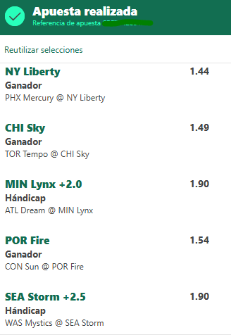 SlewPrince's tweet photo. #Hipismo 
#Parley 
#WNBA 
#FreePicks 
Miércoles 27/05/2026 https://t.co/Y1Asi2kvS3