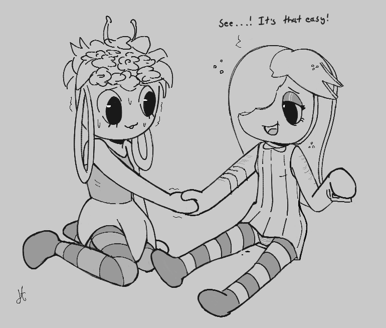 demon___tools's tweet photo. Bassie and Ginger always have the coolest sleepovers!!! 
#dandysworldnsfw https://t.co/BxZqlIdz9t