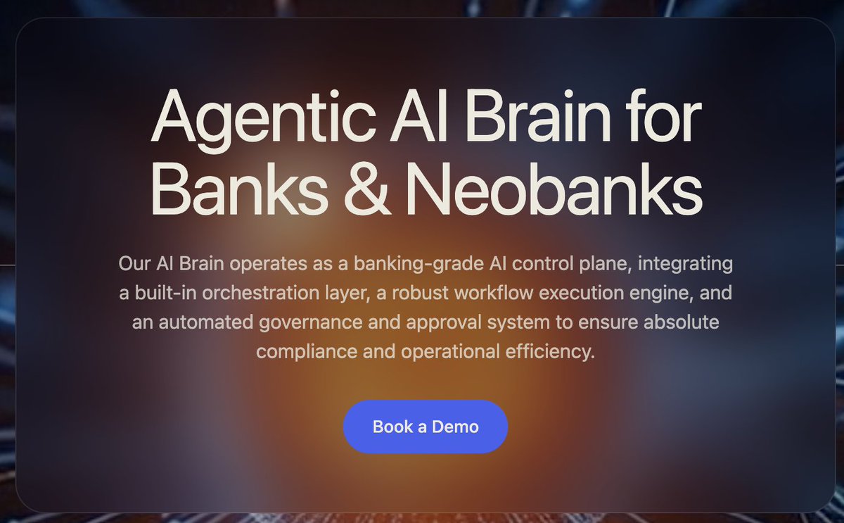 eldjee5's tweet photo. Most banks are stuck in pilot purgatory with AI.

78% use it. Only 7% have actually scaled it.

The barrier isn't the models; it’s the legacy infrastructure and the lack of governance.

At Kemba AI Brain, we’re moving banks past the pilot phase. We don’t just show what’s possible; we build the infrastructure to make it permanent.

https://t.co/Io0x1YkbVN backed by @fdotinc