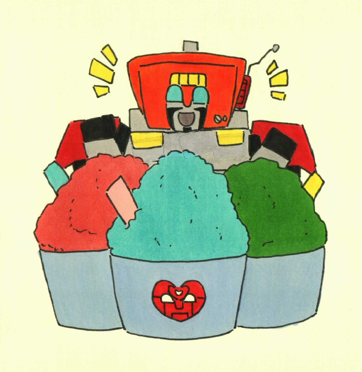Jazminr50173985's tweet photo. #transformers #transformersanimated #wreckgar #maccadam https://t.co/KMHmplQzCp
