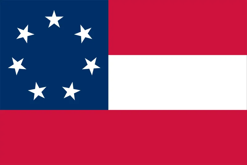 JohnAdd13255263's tweet photo. @Suzierizzo1 That is the flag of the army of Northern Virginia. 

This is the flag of the confederacy. https://t.co/RIcA0YbH1I