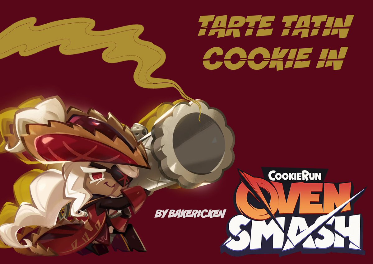 Bakericken's tweet photo. Tarte Tatin Cookie In Ovensmash
#CookieRunOvensmash #CookieRunKingdom  🧵 https://t.co/Dm365KFGrX