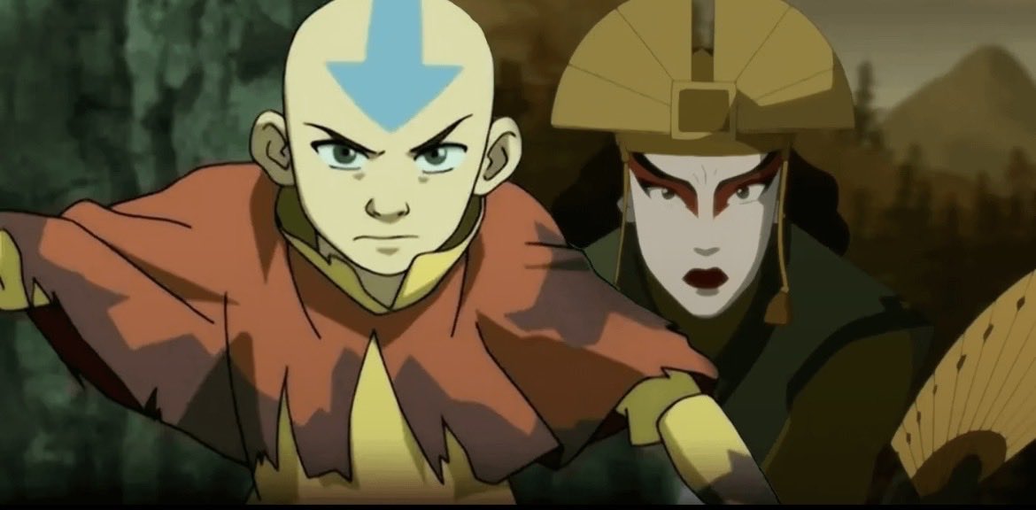 Ataijesa's tweet photo. Kyoshi and Aang may have set the Avatar cycle back. One lived for centuries and the other skipped 100 years in an iceberg. 

Did the world miss out on Avatars who would’ve come after them? https://t.co/ojexK2BYI9