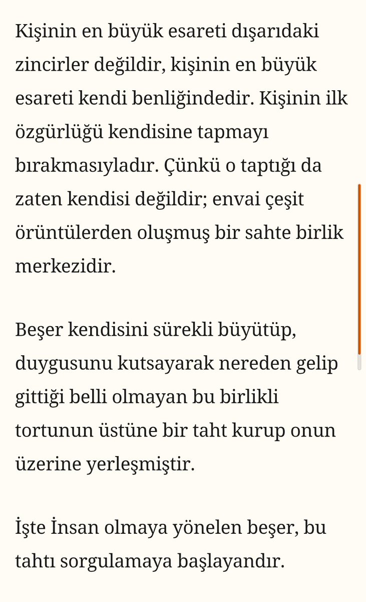 astopkaya's tweet photo. "İnsanın şerefi tek de kalsa aslına olan bağında, ve istikametinde sebat etmesindedir." https://t.co/gbO1F7jst8