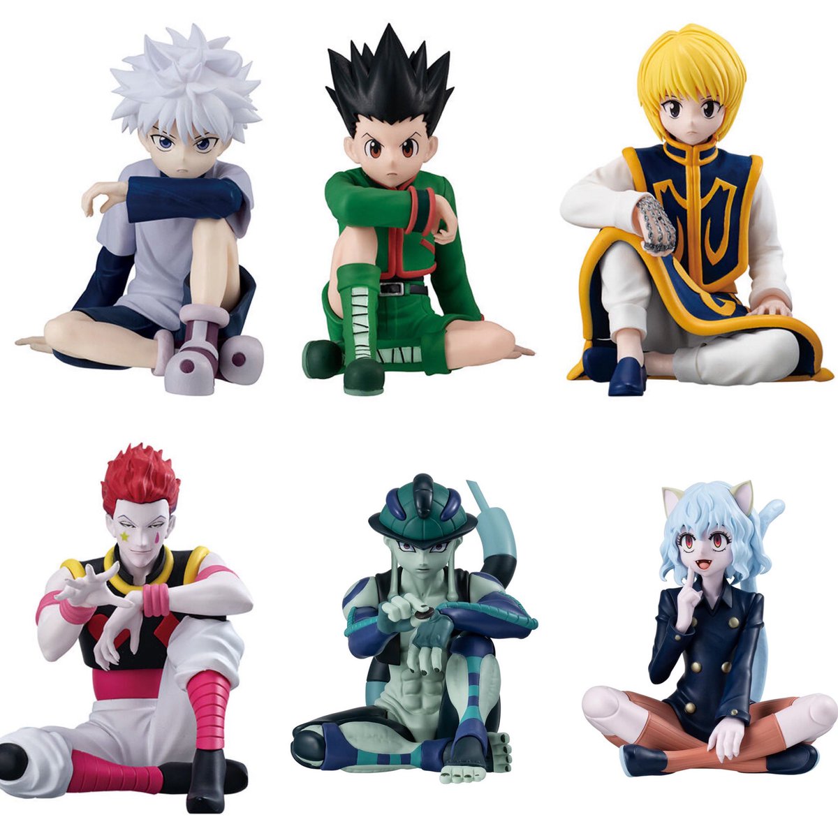 k42wKKihKBGTvXv's tweet photo. HUNTER×HUNTER すわらせ隊りある！！

#ハンターハンター　#ガシャポン https://t.co/JdXSp9crmJ