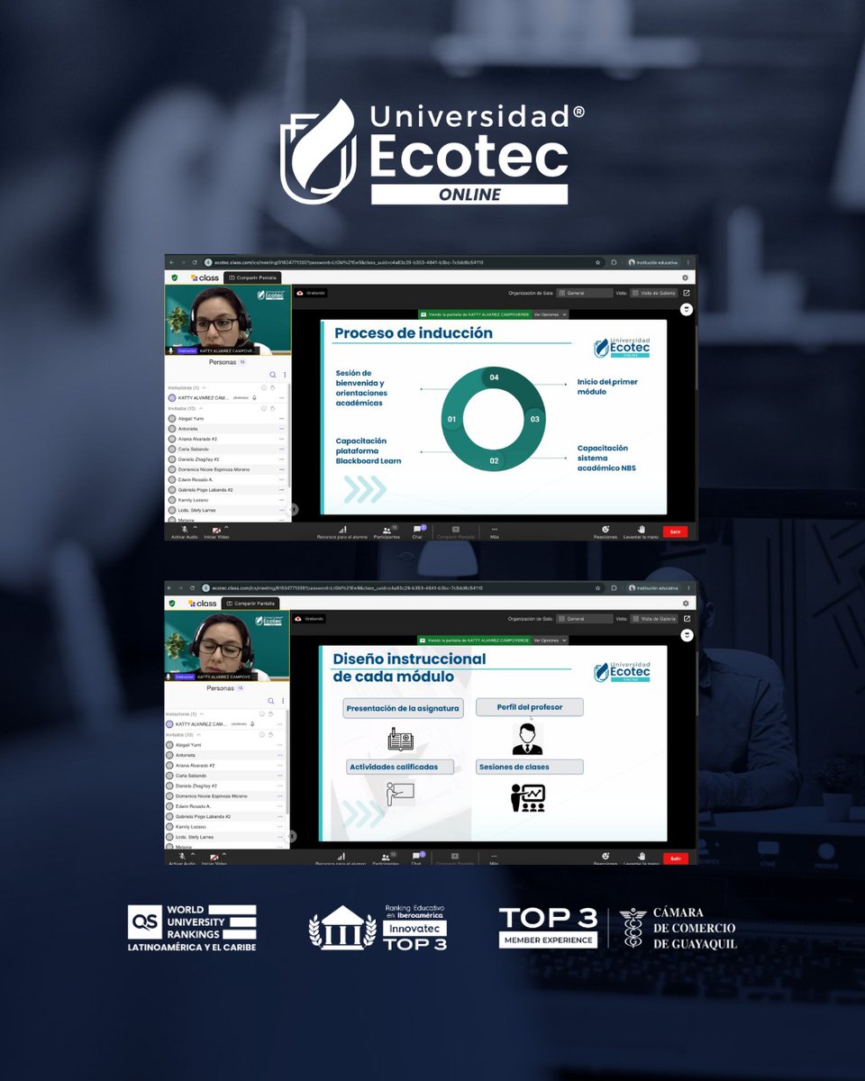 onlineecotec's tweet photo. Así dimos la bienvenida a quienes hoy apuestan por seguir creciendo 🚀

Nuestros nuevos maestrantes inician su camino en:
✔️ Maestría en Neuroeducación

Un nuevo inicio, nuevas metas y una comunidad que los acompaña en cada paso 💻 https://t.co/Y3ov8z3dDW