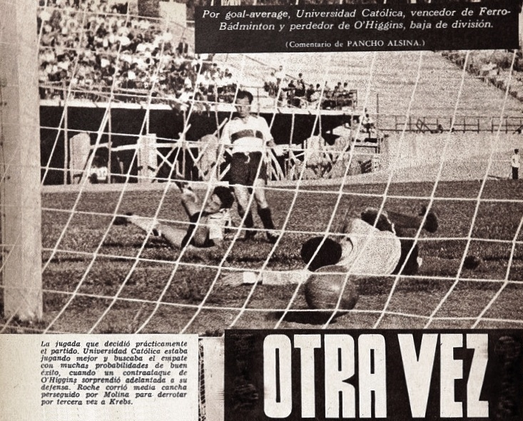 tmiudech's tweet photo. El único club chileno, que de forma veraz e innegable, descendió 3 veces y le arreglaron una por puro poder fue; La Universidad Catolica.
Ya que veo a varias monjas hablando de "si fuera Europa".....  
Si fuera Europa: https://t.co/MIFppYORN5