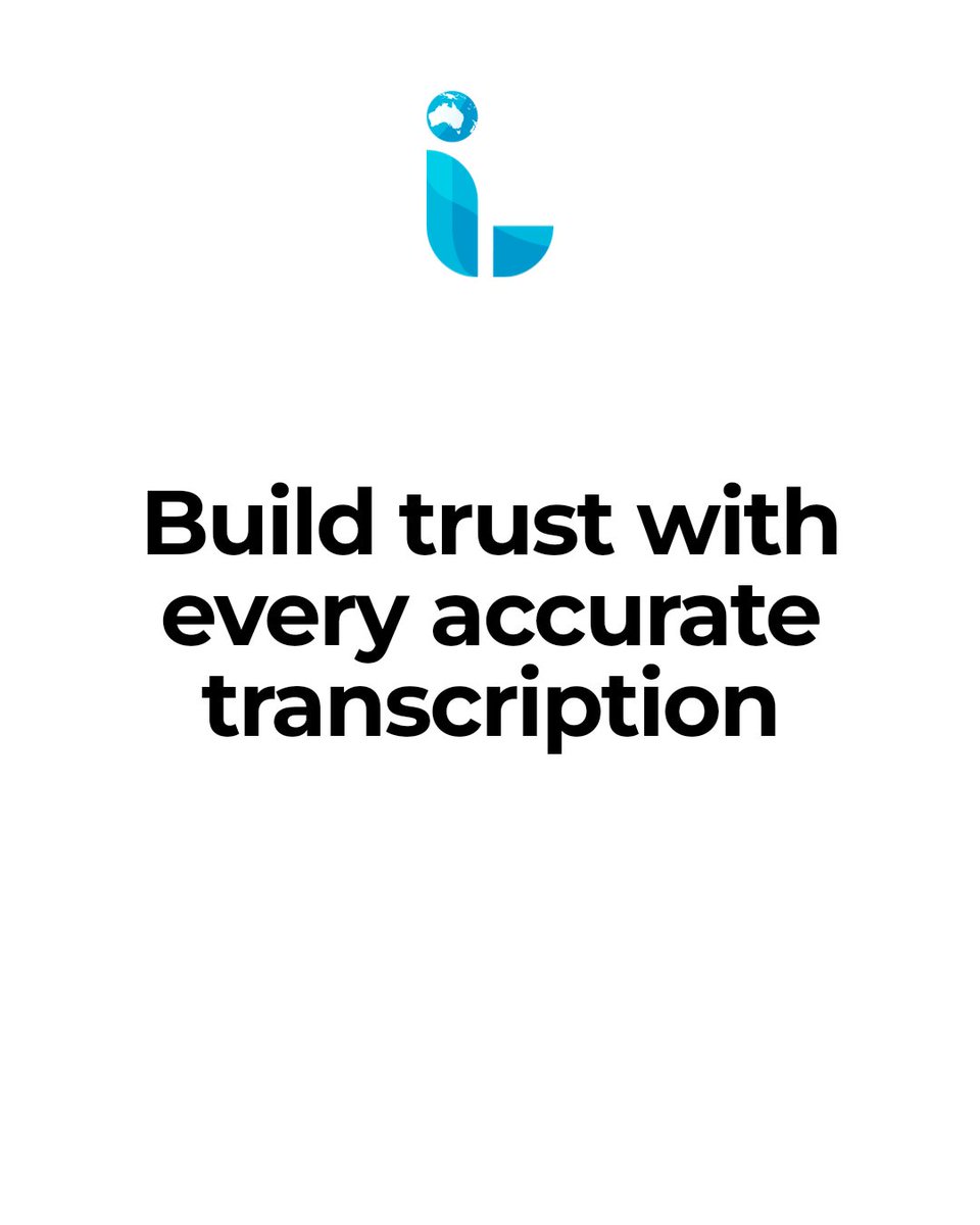 Interlingual's tweet photo. Accurate transcription builds trust in government transparency. NAATI-certified, confidential transcriptions for Australian Government meetings, public inquiries &amp; royal commissions. Every detail, done right. #InterlingualConnect #VoiceOver #NAATI #CertifiedTranslations https://t.co/AWqpO5r3i8