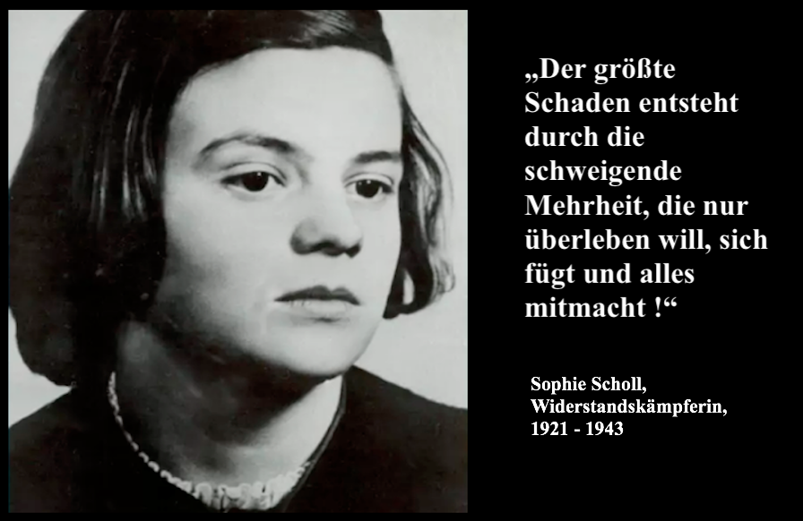 RobertJLorenz's tweet photo. +++ Sophie Scholl +++
"Würde sie heute noch leben würde sie schon morgen wieder von deutschen Faschisten wie Merz, Wadephul, Brantner, Wegner oder Nuhr ermordet werden ! ... Die Deutschen lieben ihr Nazitum über alles !"
#Scholl #Wadephul #AlinaLipp #Lanz #Maischberger #Nuhr https://t.co/H3nw5wcNLU