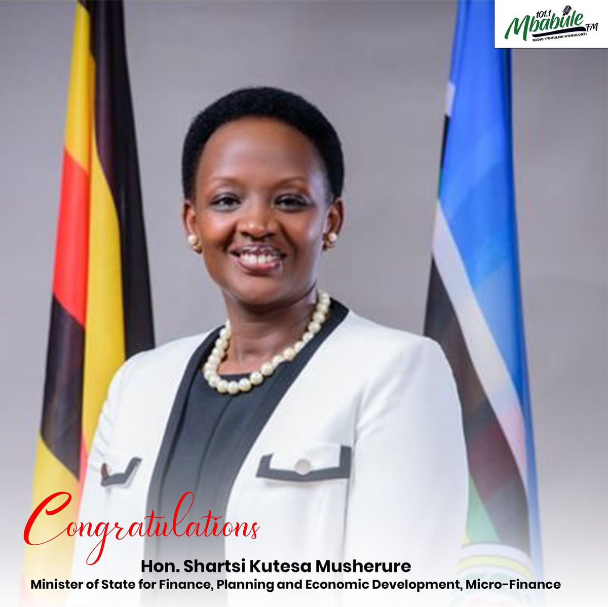 KateregaUthman's tweet photo. Congratulations my Role Model Hon. @SMusherure . Thank you H.E @KagutaMuseveni . 
Long Live our Generational Leader @mkainerugaba https://t.co/t4HGmFWpLd