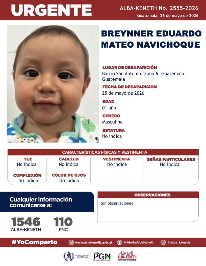 Alerta Alba-Keneth tweet media