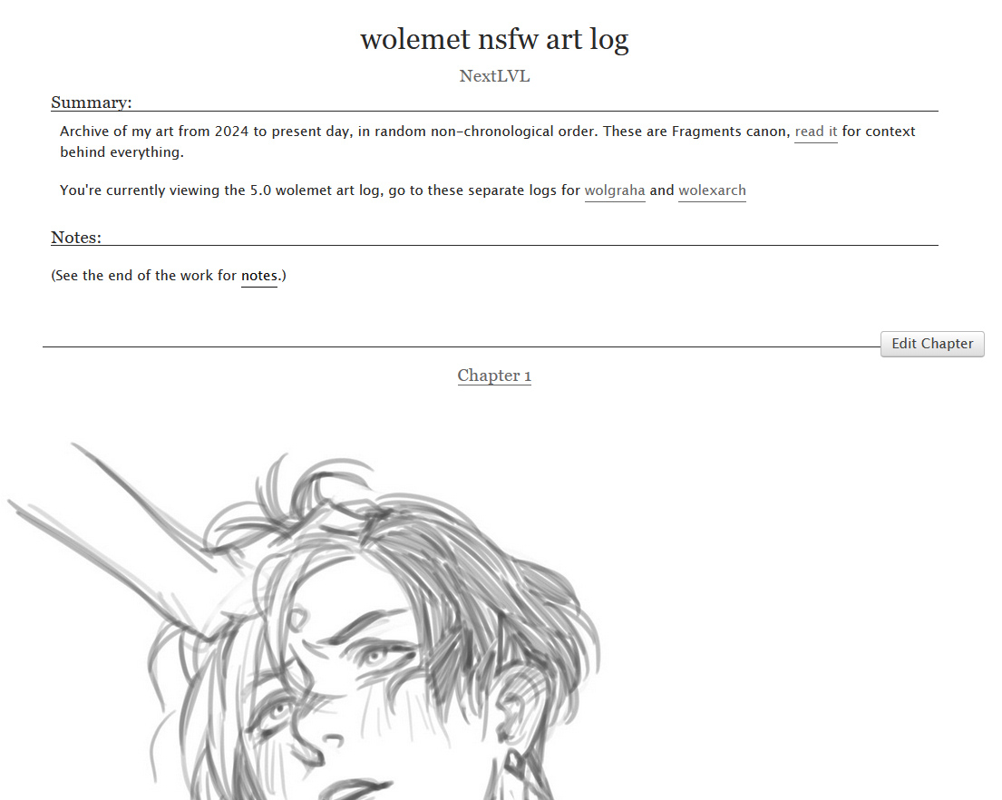 crystals3xarch's tweet photo. ao3 art logs update!!
wolgraha https://t.co/a39TGoRXhv
wolexarch https://t.co/AZxWkAtf9R
and added wolemet https://t.co/LQsd4JpiDv https://t.co/DO1wxLsuML