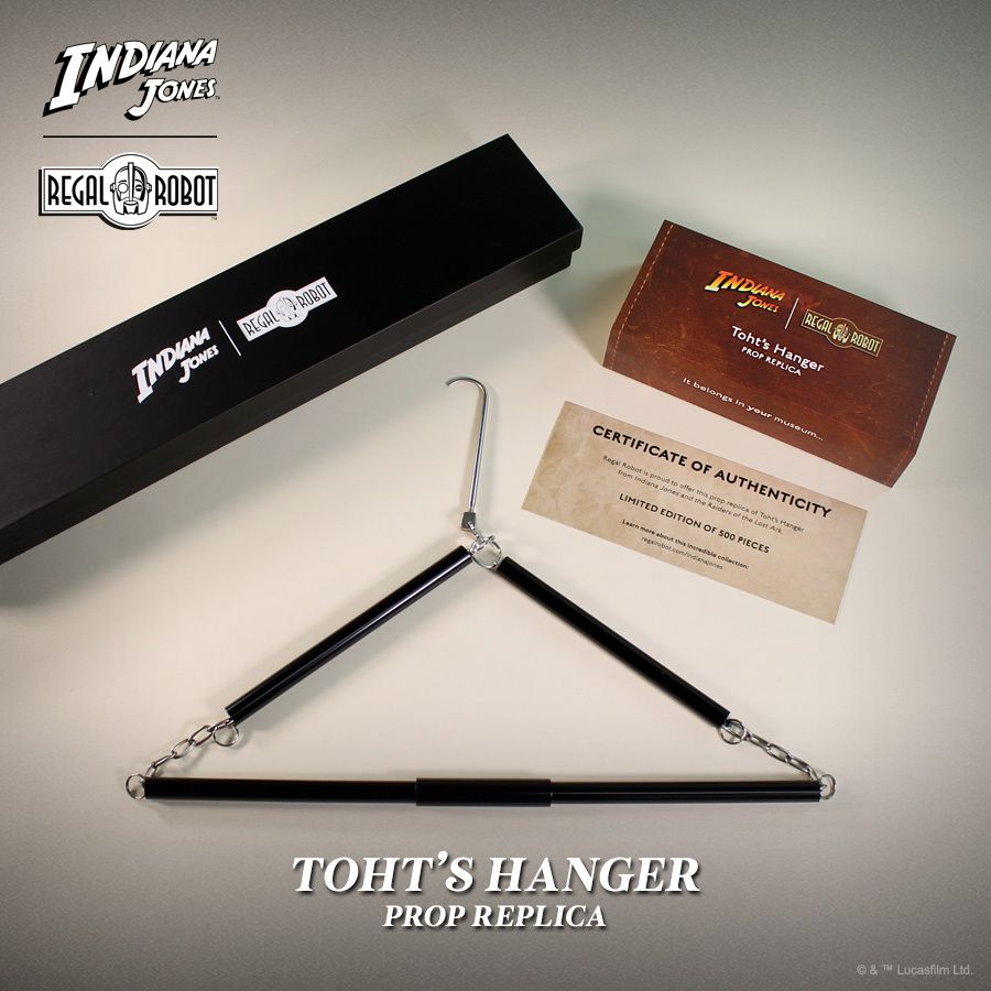 RegalRobot's tweet photo. Available Now! https://t.co/oShA6VOBkr 

Our Toht’s Hanger Prop Replica was developed and scaled with never before seen imagery of the original prop. https://t.co/mDfrJmwCOA