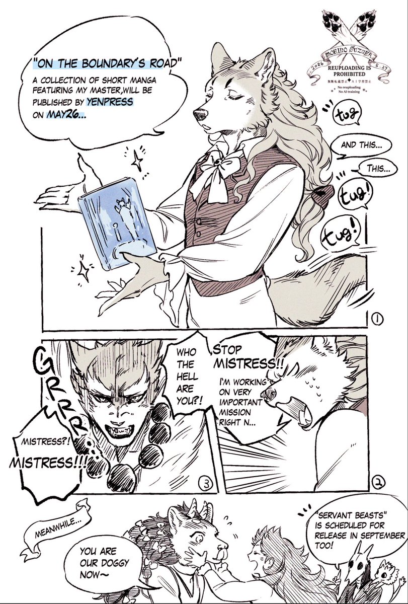 karana_cat's tweet photo. The English edition of my first manga short story collection "On the Boundary's Road"is released by Yen Press on May 26! 
I'm so happy to finaly share the English version with you.Thank you for your support!

Preview Link ⇩ https://t.co/DOnYVwxwAU