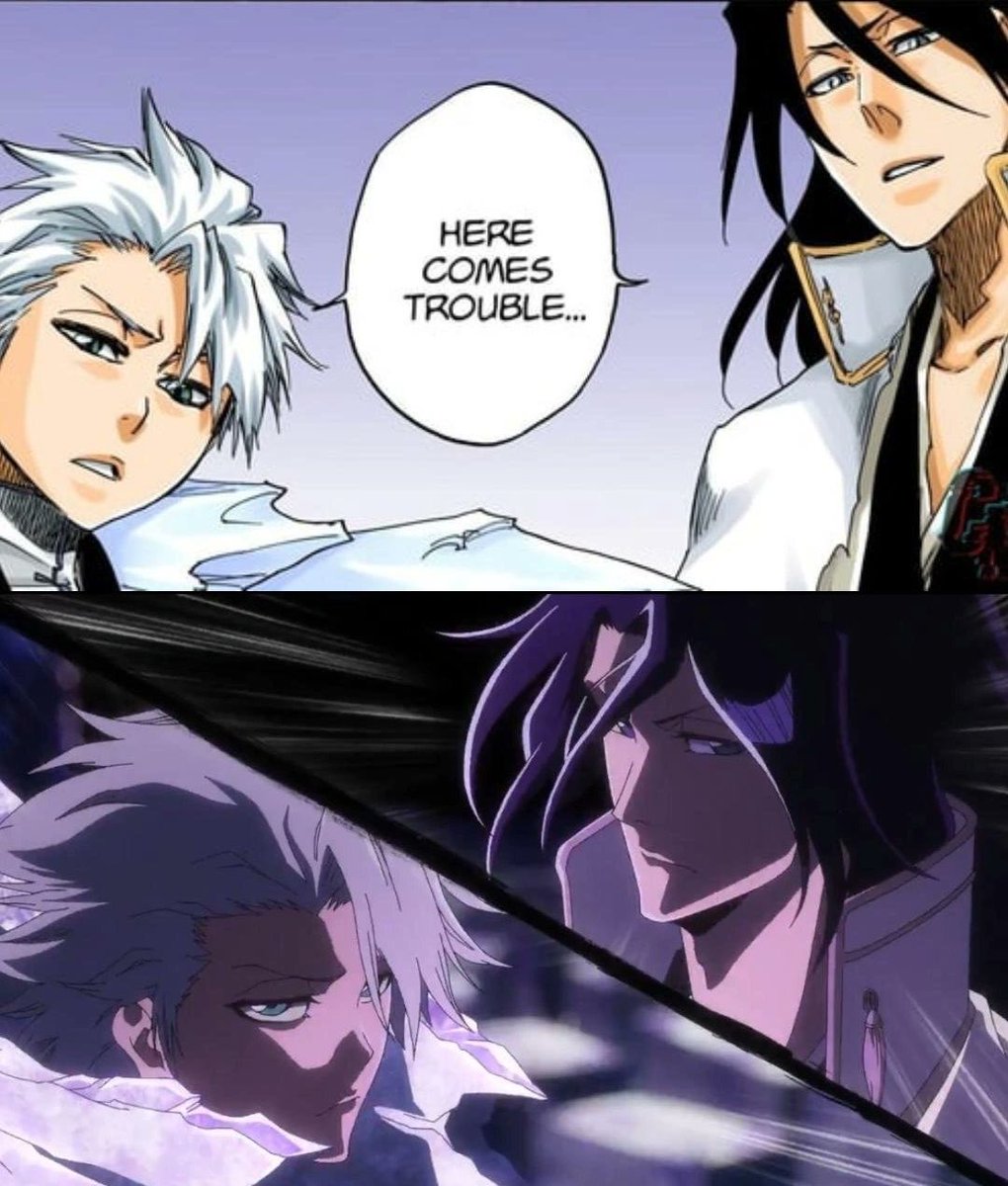 aivniss's tweet photo. i’ve waited enough, bring my boys back home!!! ❄️🌸 #bleach https://t.co/dLU8wOK2tU